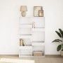 Engineered wood white shelf 100x33x155.5 cm by , Bookcases and shelves - Ref: Foro24-3309393, Price: 136,27 €, Discount: %