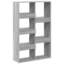 Estantería madera de ingeniería gris Sonoma 100x33x155,5 cm by , Bookcases and shelves - Ref: Foro24-3309398, Price: 136,99 €...