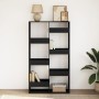 Estantería de madera de ingeniería negra 100x33x175 cm de , Librerías y estanterías - Ref: Foro24-3309403, Precio: 133,86 €, ...