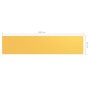 Balcony awning in yellow Oxford fabric, 90x400 cm. by vidaXL, Umbrellas - Ref: Foro24-135025, Price: 23,99 €, Discount: %