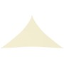 Triangular sail shade in cream Oxford fabric, 4x4x5.8 meters. by vidaXL, Umbrellas - Ref: Foro24-135232, Price: 35,56 €, Disc...