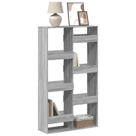 Estantería madera de ingeniería gris Sonoma 100x33x175 cm de , Librerías y estanterías - Ref: Foro24-3309407, Precio: 134,99 ...