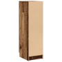 Aged engineered wood shoe cabinet 29.5x35x100.5cm by , Closets and storage - Ref: Foro24-856991, Price: 73,66 €, Discount: %