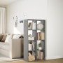 Gray concrete and wood divider bookshelf 69.5x29x137.5 cm by , Bookcases and shelves - Ref: Foro24-858024, Price: 83,80 €, Di...