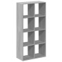 Librería divisor madera ingeniería gris Sonoma 69,5x29x137,5 cm de , Librerías y estanterías - Ref: Foro24-858026, Precio: 86...