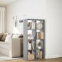 Wooden engineering gray Sonoma divider bookcase 69.5x29x137.5 cm by , Bookcases and shelves - Ref: Foro24-858026, Price: 86,1...