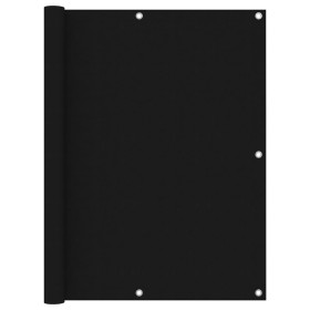 Toldo para balcón de tela oxford negro 120x600 cm de vidaXL, Sombrillas - Ref: Foro24-135067, Precio: 30,99 €, Descuento: %