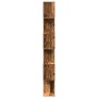 Divider bookcase 6 levels aged wood 70x24x193 cm by , Bookcases and shelves - Ref: Foro24-858091, Price: 82,99 €, Discount: %