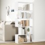 5-level white engineered wood room divider bookcase 70x24x161cm by , Bookcases and shelves - Ref: Foro24-858093, Price: 66,55...