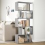 5-level Sonoma gray wood divider bookcase 70x24x161 cm by , Bookcases and shelves - Ref: Foro24-858098, Price: 66,55 €, Disco...