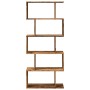 Antique wooden 5-level divider bookcase 70x24x161 cm by , Bookcases and shelves - Ref: Foro24-858100, Price: 64,76 €, Discoun...