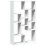 Engineered wood white shelf 72x20x120 cm by , Bookcases and shelves - Ref: Foro24-858156, Price: 77,27 €, Discount: %