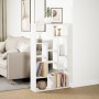 Engineered wood white shelf 72x20x120 cm by , Bookcases and shelves - Ref: Foro24-858156, Price: 77,27 €, Discount: %