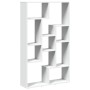 Engineered wood white shelf 72x20x120 cm by , Bookcases and shelves - Ref: Foro24-858156, Price: 77,27 €, Discount: %