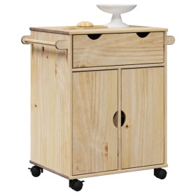 OTTO solid pine wood kitchen cart 71x45x80 cm by , Kitchen and dining carts - Ref: Foro24-4013464, Price: 150,43 €, Discount: %