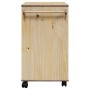 Carrito de cocina OTTO madera maciza de pino 71x45x80 cm de , Carros de cocina y comedor - Ref: Foro24-4013464, Precio: 141,5...