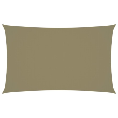 Rechteckige Segelmarkise Oxford beige Stoff 3x6 m von vidaXL, Sonnenschirme - Ref: Foro24-135158, Preis: 55,87 €, Rabatt: %