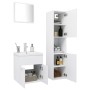 Juego de muebles de baño madera de ingeniería blanco de , Muebles de baño - Ref: Foro24-3070946, Precio: 106,90 €, Descuento: %