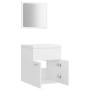 Conjunto de muebles de baño madera de ingeniería blanco de , Muebles de baño - Ref: Foro24-3070856, Precio: 134,70 €, Descuen...