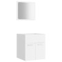 Conjunto de muebles de baño 2 pzas madera contrachapada blanco de , Muebles de baño - Ref: Foro24-804773, Precio: 54,17 €, De...