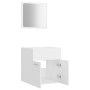 Conjunto de muebles de baño 2 pzas madera contrachapada blanco de , Muebles de baño - Ref: Foro24-804773, Precio: 54,17 €, De...