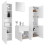 Juego de muebles de baño madera de ingeniería blanco de , Muebles de baño - Ref: Foro24-3071036, Precio: 163,56 €, Descuento: %