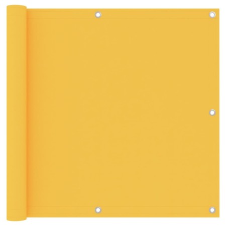 Toldo para balcón tela oxford amarillo 90x600 cm de vidaXL, Sombrillas - Ref: Foro24-135027, Precio: 30,08 €, Descuento: %