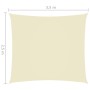 Rectangular sail awning Oxford fabric cream color 2.5x3.5 m by vidaXL, Umbrellas - Ref: Foro24-135206, Price: 37,15 €, Discou...