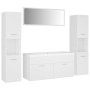 Engineered wood bathroom furniture set in white by , Bathroom furniture - Ref: Foro24-3071252, Price: 409,34 €, Discount: %