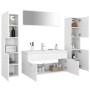 Engineered wood bathroom furniture set in white by , Bathroom furniture - Ref: Foro24-3071252, Price: 409,34 €, Discount: %