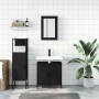 3-piece black plywood bathroom furniture set by , Bathroom furniture - Ref: Foro24-3214820, Price: 171,41 €, Discount: %