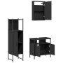 Juego de muebles de baño 3 pzas madera contrachapada negro de , Muebles de baño - Ref: Foro24-3214815, Precio: 179,37 €, Desc...