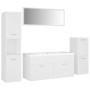 Engineered wood bathroom furniture set in white by , Bathroom furniture - Ref: Foro24-3071117, Price: 390,55 €, Discount: %