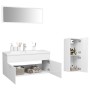 Engineered wood bathroom furniture set in white by , Bathroom furniture - Ref: Foro24-3071207, Price: 335,99 €, Discount: %