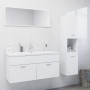 Engineered wood bathroom furniture set in white by , Bathroom furniture - Ref: Foro24-3071162, Price: 353,99 €, Discount: %