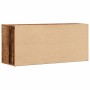 Holzschuhbank, Holztechnik, gealtertes Holz, 100x35x45 cm. von , Schuhregale und Schuhorganisatoren - Ref: Foro24-857089, Pre...