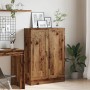 Bücherschrank aus gealtertem Holz, 82,5x30,5x115 cm. von , Bücherregale und Regale - Ref: Foro24-856148, Preis: 99,96 €, Raba...