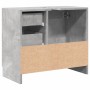 Armario para lavabo contrachapada gris hormigón 63x30x54 cm de , Muebles de baño - Ref: Foro24-858318, Precio: 70,01 €, Descu...