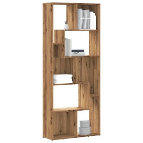 Engineered wood oak artisan bookshelf 67x24x161 cm by , Bookcases and shelves - Ref: Foro24-856015, Price: 83,27 €, Discount: %