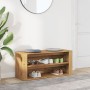 Engineered wood shoe cabinet in artisan oak, 100x35x45 cm. by , Shoe racks and shoe organizers - Ref: Foro24-857090, Price: 7...