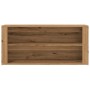 Engineered wood shoe cabinet in artisan oak, 100x35x45 cm. by , Shoe racks and shoe organizers - Ref: Foro24-857090, Price: 7...