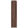 Borde de chimenea madera ingeniería marrón roble 81x18x82 cm de , Accesorios para hornos de leña y chimeneas - Ref: Foro24-85...