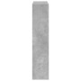 Borde de chimenea madera ingeniería gris hormigón 81x18x82 cm de , Accesorios para hornos de leña y chimeneas - Ref: Foro24-8...