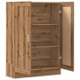 Armario de madera de ingeniería roble artisan 82,5x30,5x115 cm de , Librerías y estanterías - Ref: Foro24-856149, Precio: 99,...