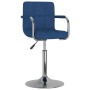 Blue fabric kitchen stool by , Kitchen stools - Ref: Foro24-334547, Price: 92,25 €, Discount: %