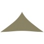 Toldo de vela triangular tela Oxford beige 5x6x6 m de vidaXL, Sombrillas - Ref: Foro24-135181, Precio: 47,89 €, Descuento: %