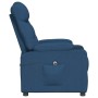 Sillón reclinable eléctrico tela azul de , Sillones - Ref: Foro24-3098825, Precio: 226,31 €, Descuento: %