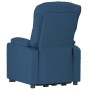 Sillón reclinable eléctrico tela azul de , Sillones - Ref: Foro24-3098825, Precio: 226,31 €, Descuento: %