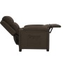 Dark brown fabric recliner by , Armchairs - Ref: Foro24-342344, Price: 202,57 €, Discount: %