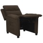 Dark brown fabric recliner by , Armchairs - Ref: Foro24-342344, Price: 202,57 €, Discount: %